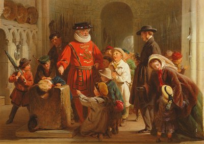 Children in the Tower of London by George Bernard O
